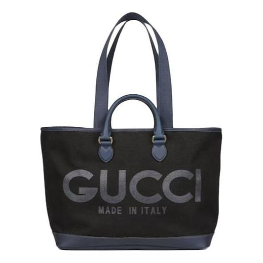 Gucci Large Tote Bag With Gucci Print 'Black' 774183-FACSY-8643