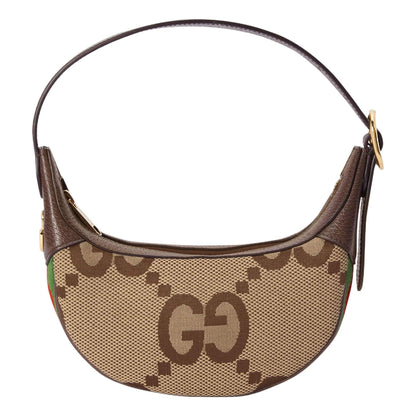 (WMNS) Gucci Ophidia Jumbo GG Mini Bag 'Camel Ebony' 658551-UKMDG-2570