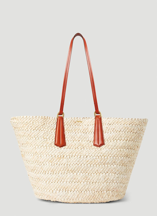 Max Mara Women Straw Tote Bag