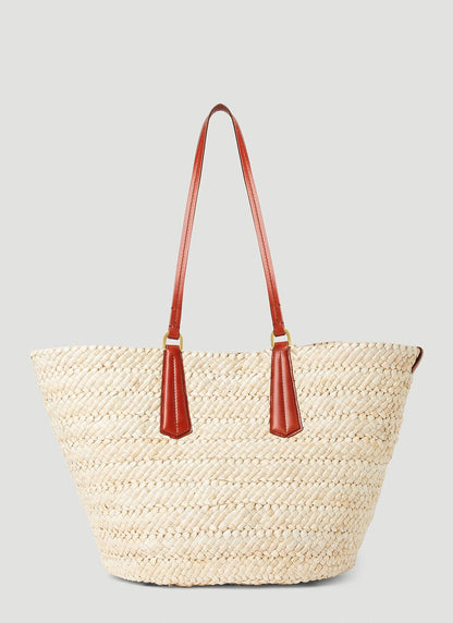 Max Mara Women Straw Tote Bag