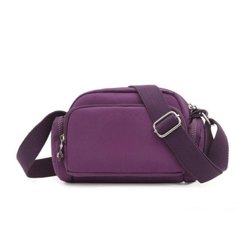 Women's Simple Solid Color Crossbody Bag