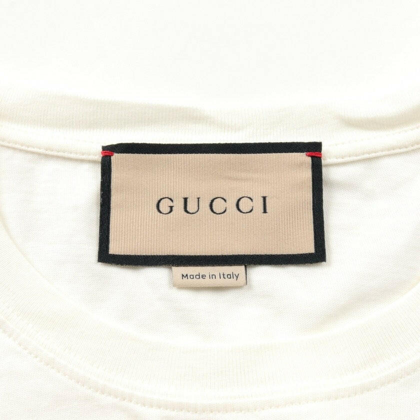 Gucci Collaboration Men's T-Shirt White XS with Unique Print Design