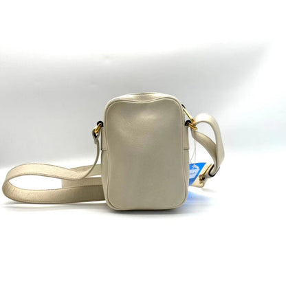 Gucci Beige Leather Crossbody Bag Medium