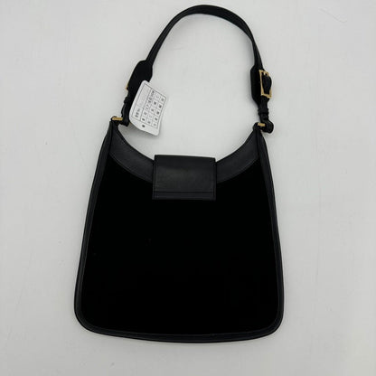 Gucci Black Leather Shoulder Bag Medium