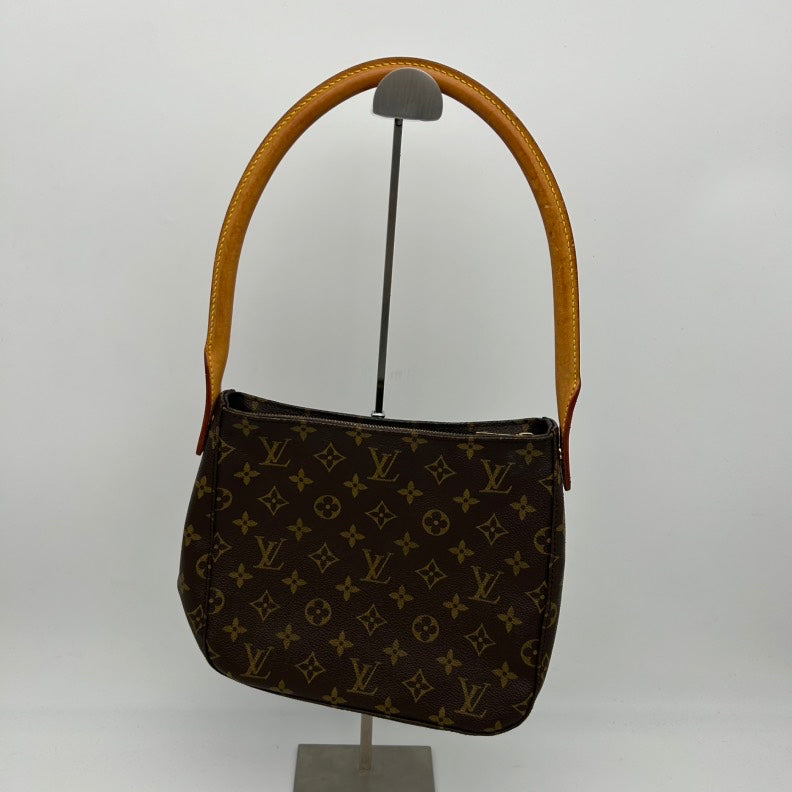 Louis Vuitton Monogram Brown Shoulder Bag Medium