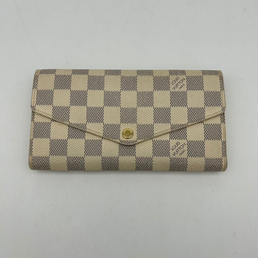 Louis Vuitton Portfoille Tresor Damier Azur Long Wallet N60019