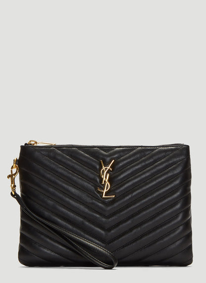 Saint Laurent Women Cassandre Matelassé Pouch