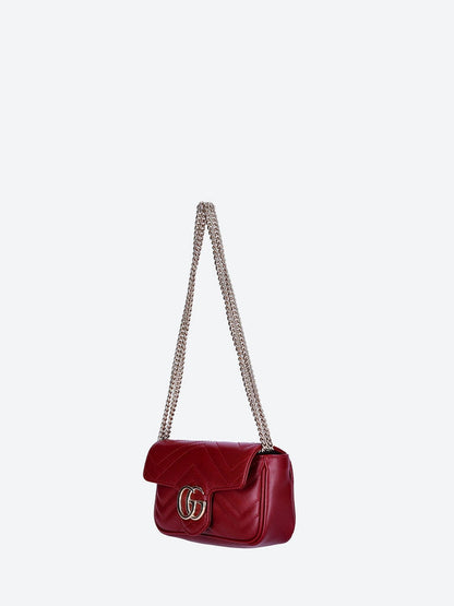 Gucci Women Super Mini Gg Marmont Bag