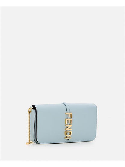 Fendi Women Leather Wallet On Chain