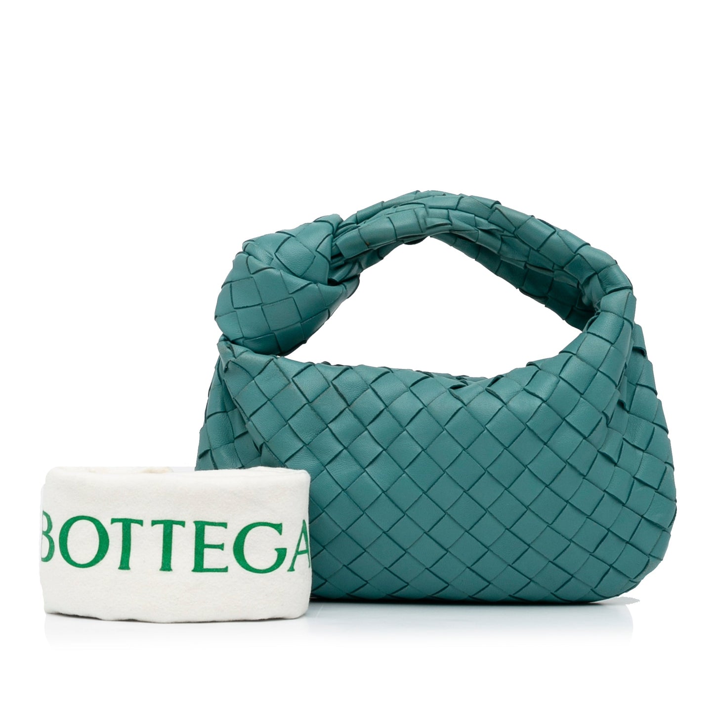 Bottega Veneta Jodie Small Blue Intrecciato