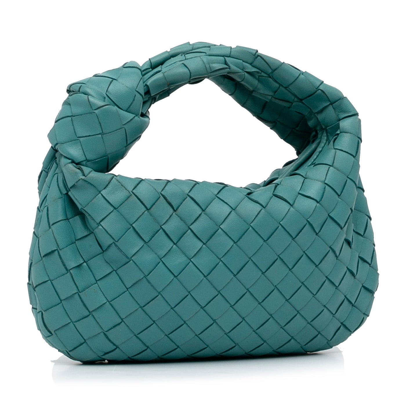 Bottega Veneta Jodie Small Blue Intrecciato