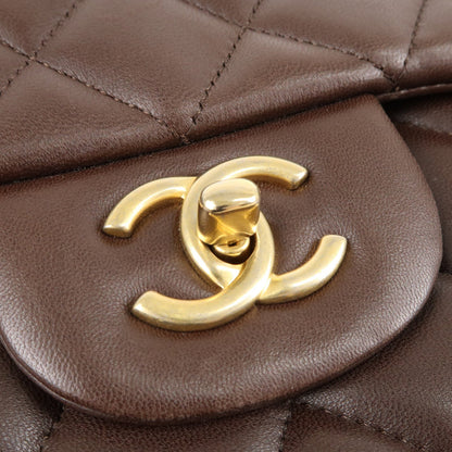 CHANEL Matelasse Lamb Skin Decamatelasse 34 Shoulder Bag