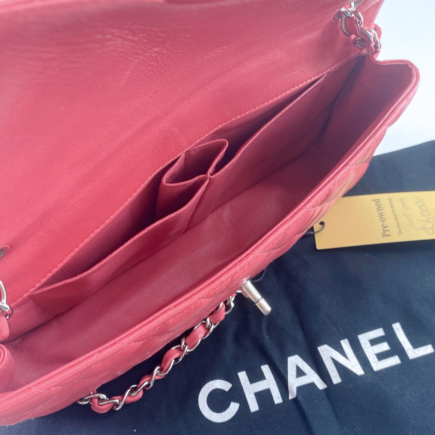 Chanel classic flap bag TWS