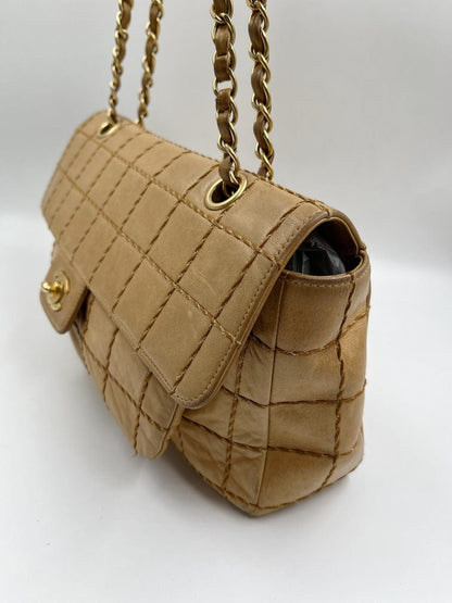 Vintage Chanel Chocolate Flap Bag