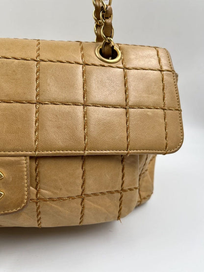 Vintage Chanel Chocolate Flap Bag