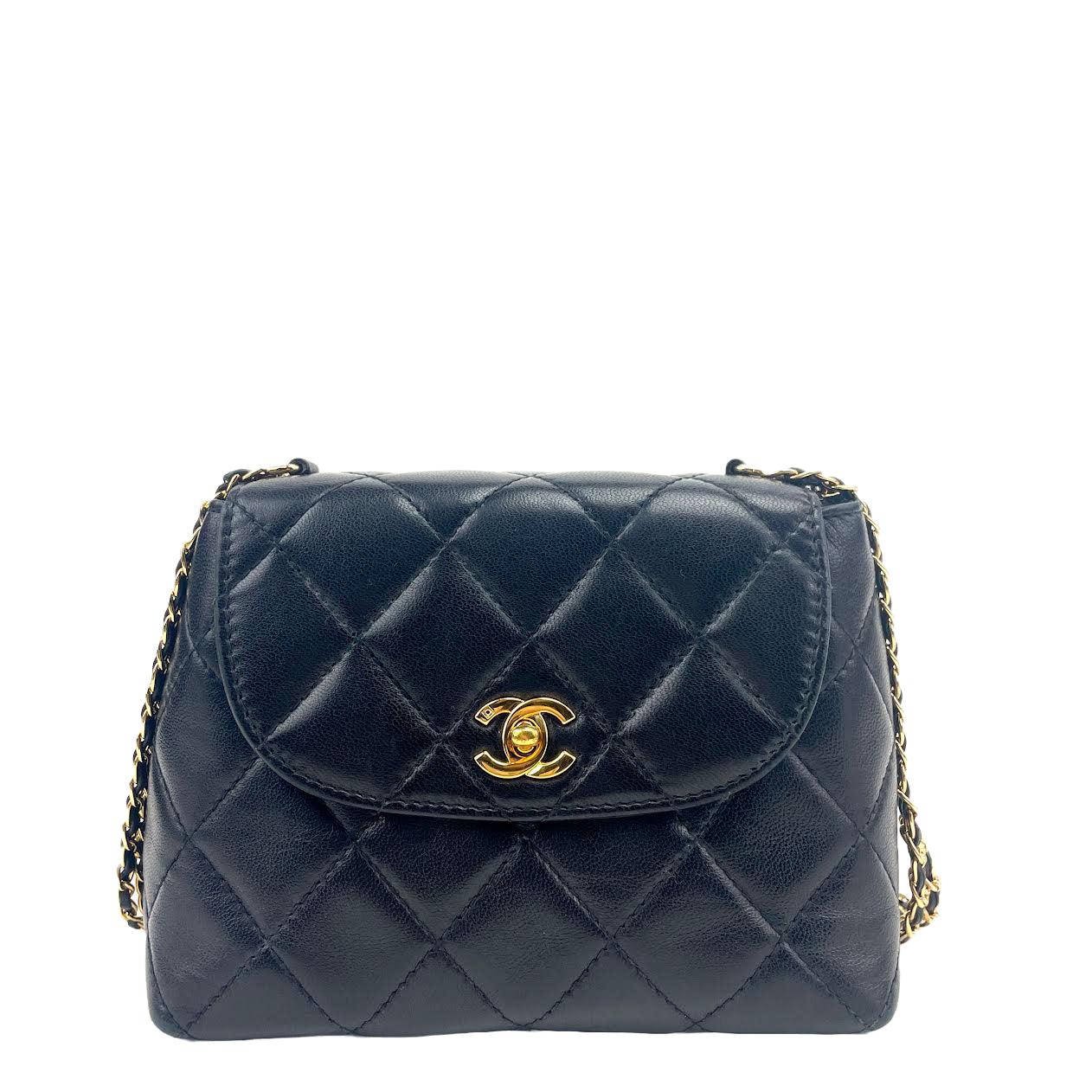 CHANEL Vintage Multi-Chain Mini Flap