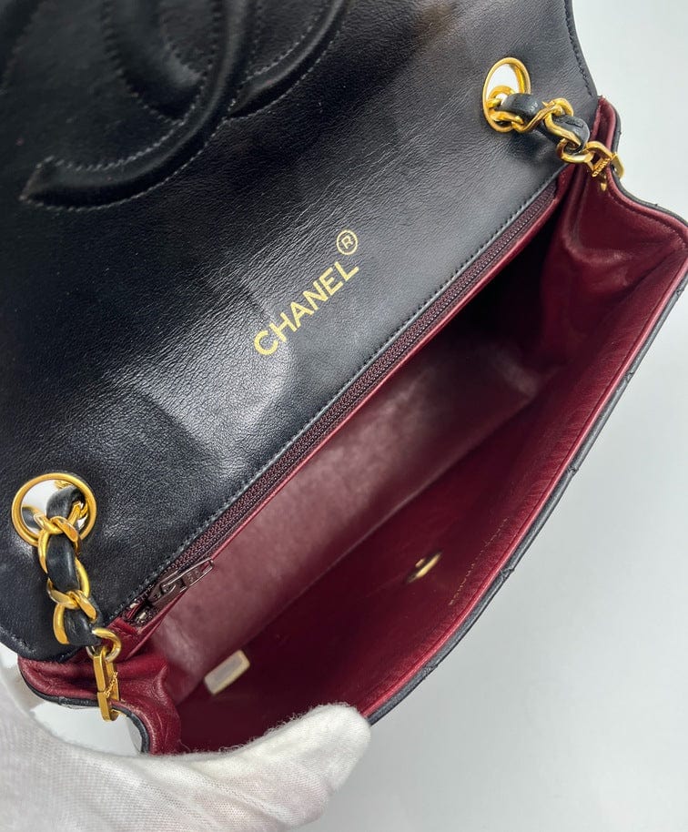 Chanel Vintage Single Flap with 24k gold plated hardware