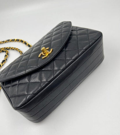 Chanel Vintage Single Flap with 24k gold plated hardware