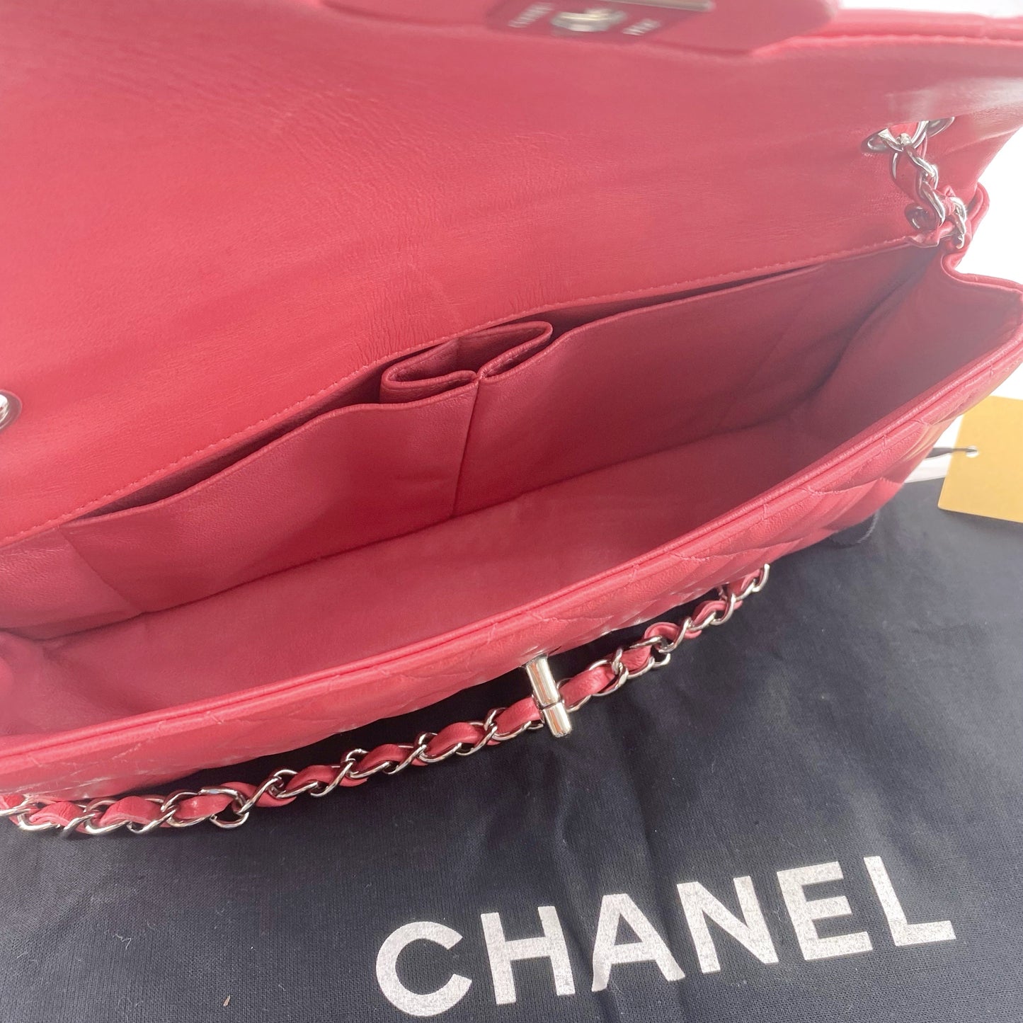 Chanel classic flap bag TWS