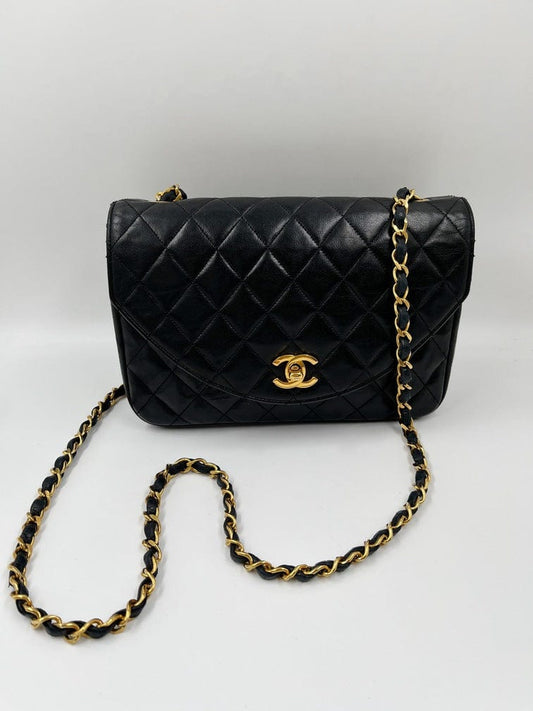 Chanel Vintage Single Flap with 24k gold plated hardware