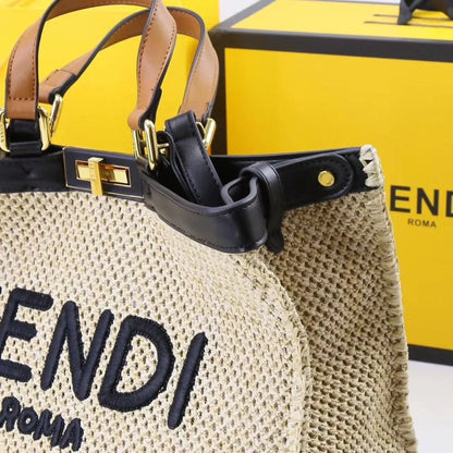 Fendi Canvas Tote Bag For Women