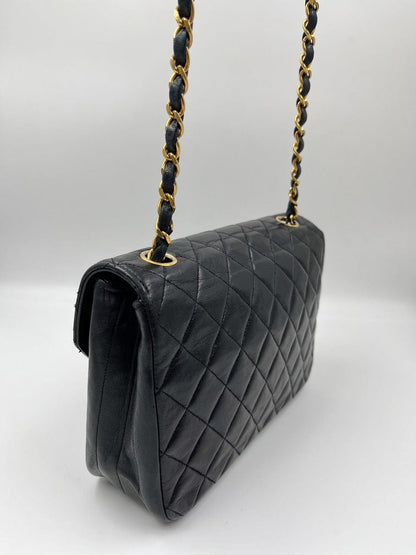 Chanel Vintage Single Flap with 24k gold plated hardware