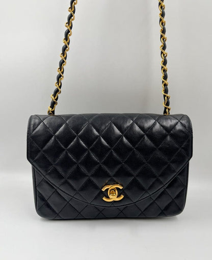 Chanel Vintage Single Flap with 24k gold plated hardware