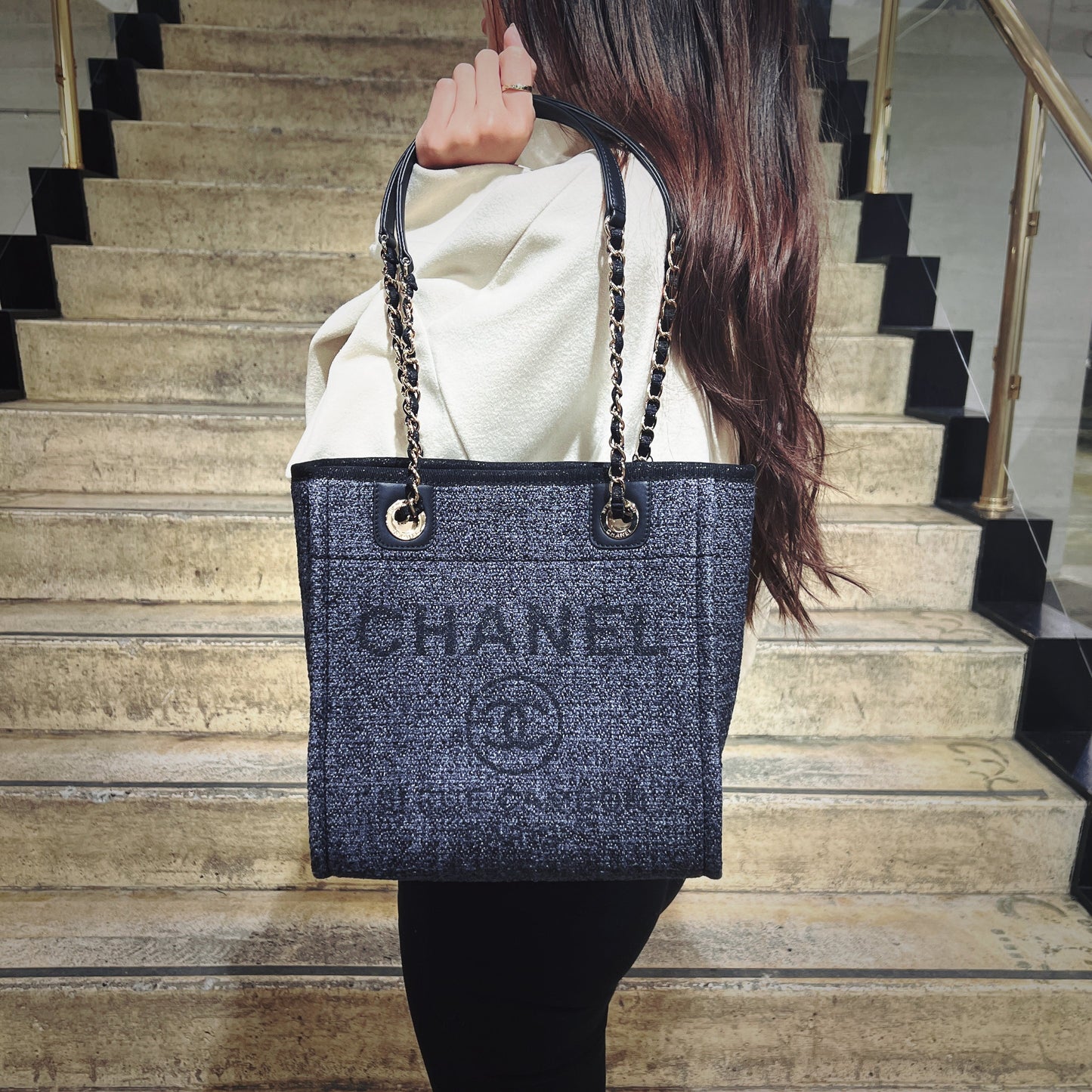 Chanel Boucle Mini Tote TWS