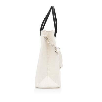 White Balenciaga XXS Shopping Tote Satchel