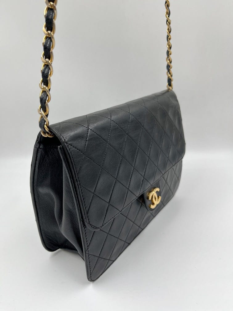 Vintage Black Chanel Flap Bag