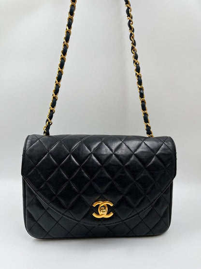 Chanel Vintage Single Flap with 24k gold plated hardware