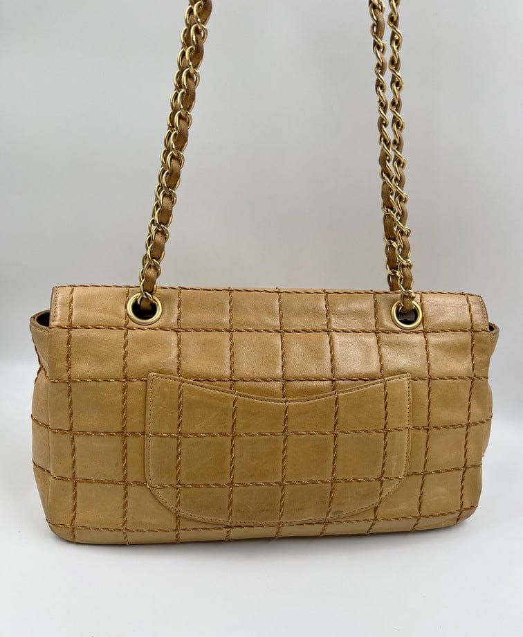 Vintage Chanel Chocolate Flap Bag