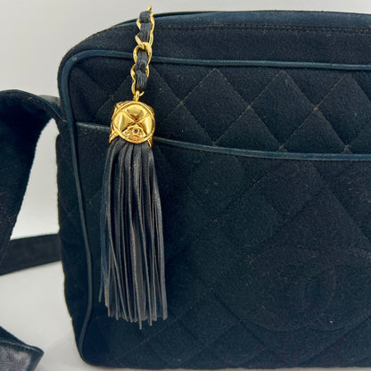 Chanel Vintage Golden Ball Crossbody Bag