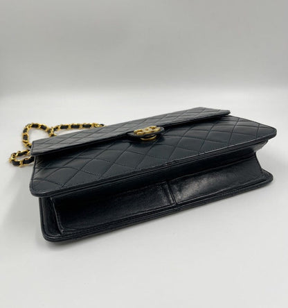 Vintage Navy Chanel Flap Bag