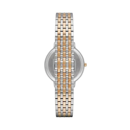 Ladies / Womens Two Tone Stainless Steel Bracelet Emporio Armani Designer Watch AR2515