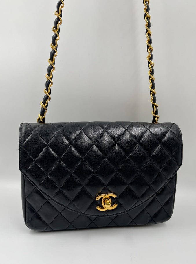 Chanel Vintage Single Flap with 24k gold plated hardware