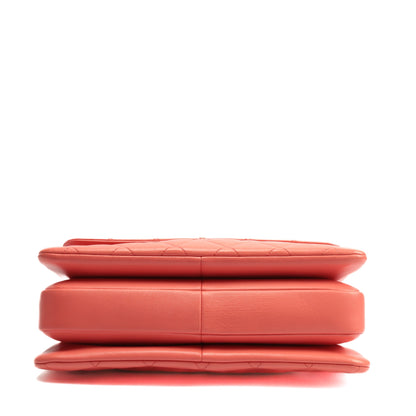 CHANEL Trendy CC Top Handle Flap Bag- Coral