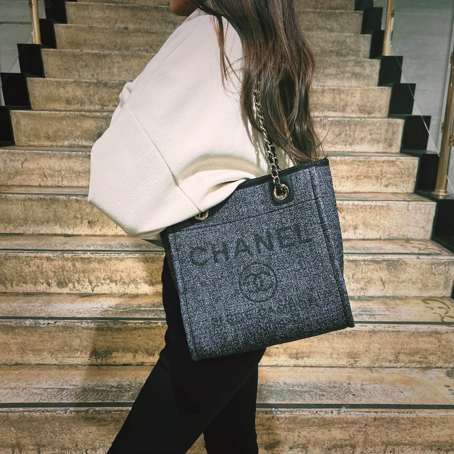 Chanel Boucle Mini Tote TWS