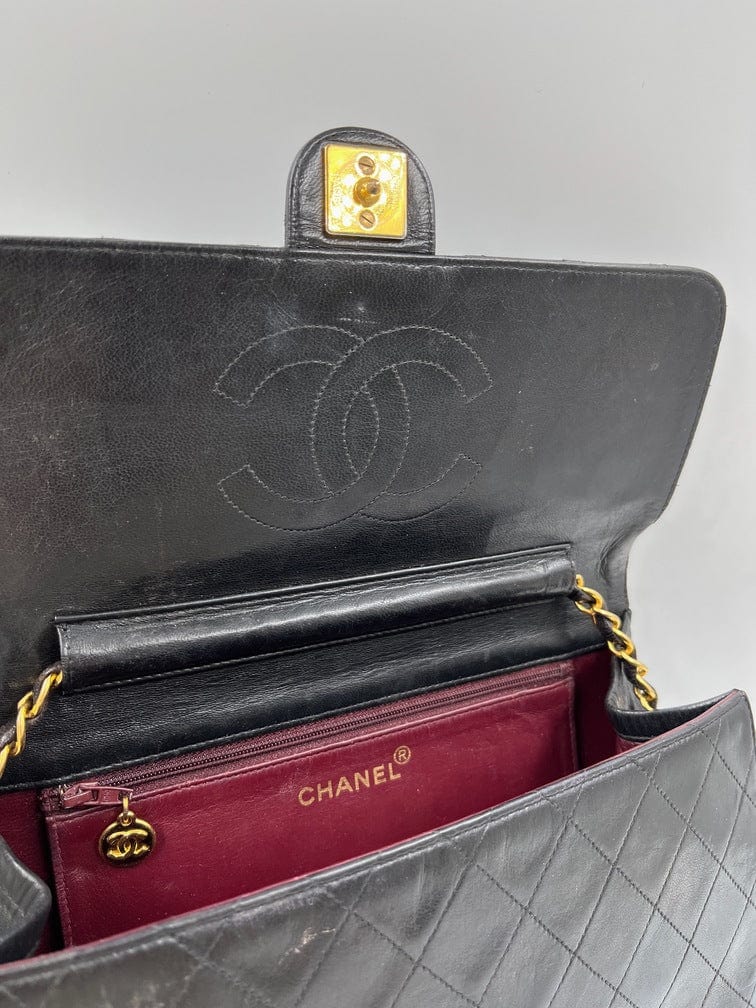 Vintage Black Chanel Flap Bag