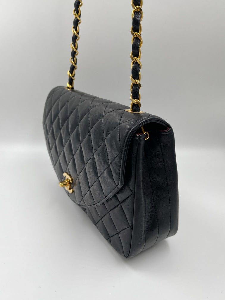 Chanel Vintage Single Flap with 24k gold plated hardware