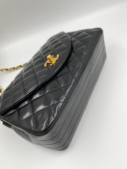 Chanel Vintage Single Flap with 24k gold plated hardware