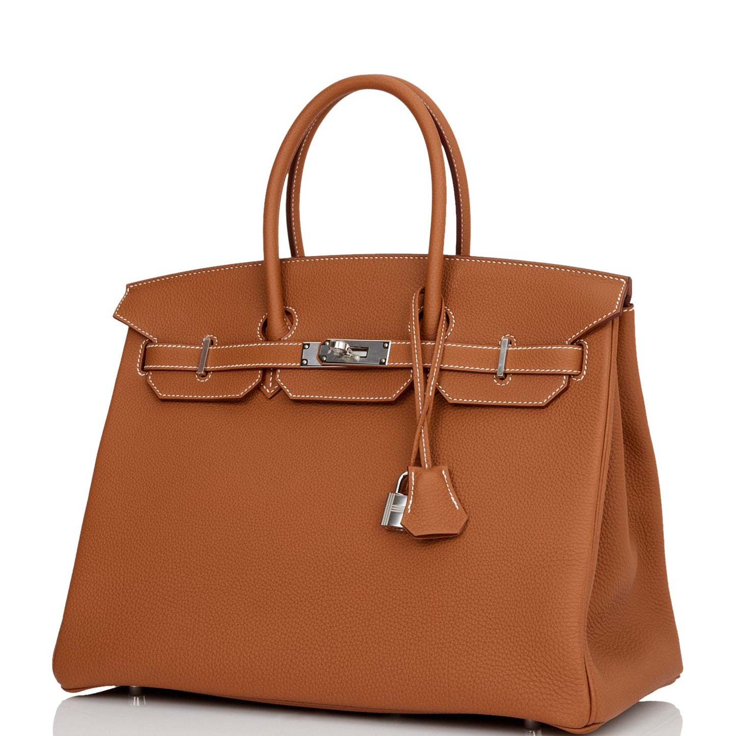 Hermes Birkin 35 Gold Togo Palladium Hardware