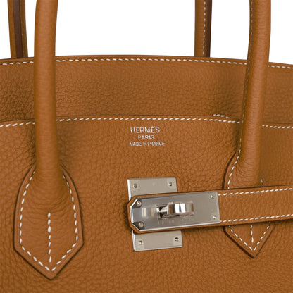 Hermes Birkin 35 Gold Togo Palladium Hardware