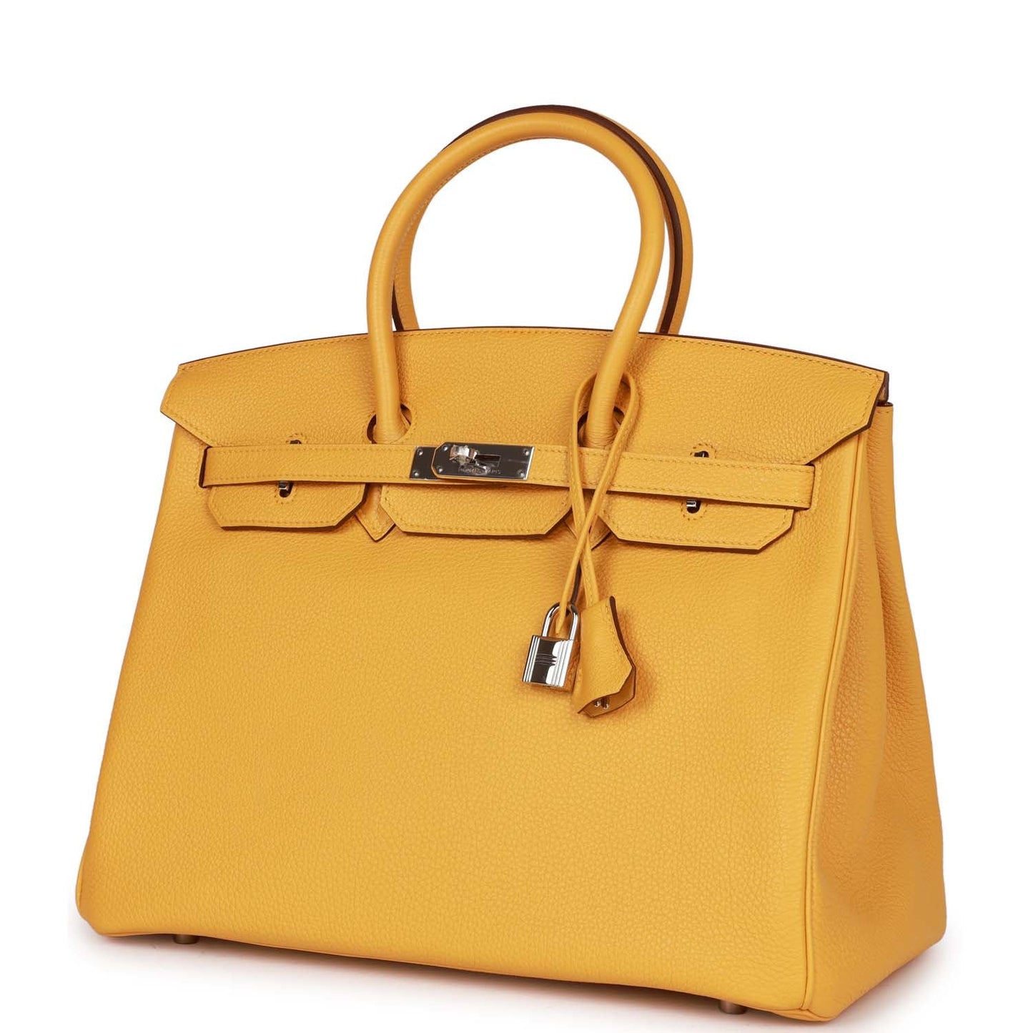 Hermes Birkin 35 Soleil Togo Palladium Hardware