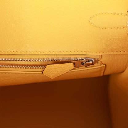 Hermes Birkin 35 Soleil Togo Palladium Hardware