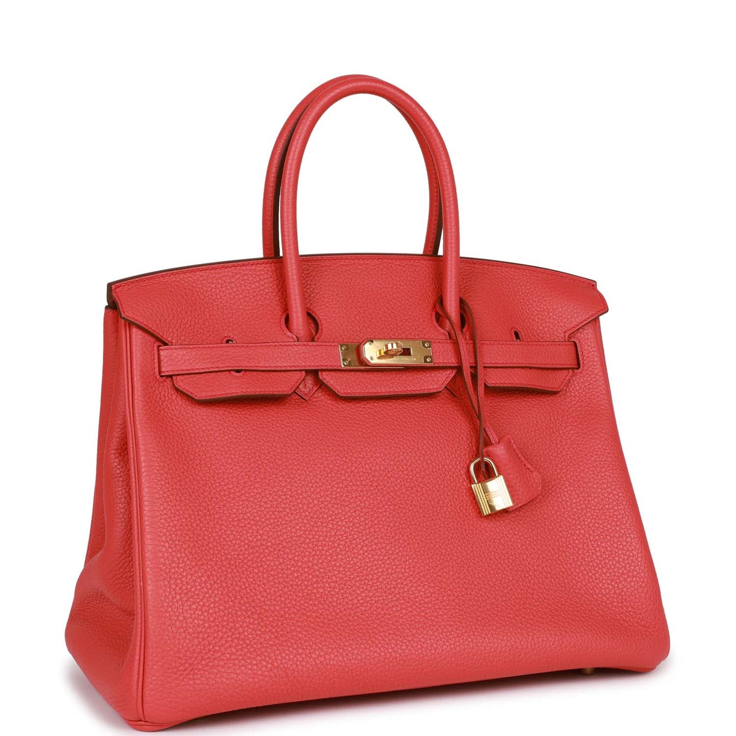 Hermes Birkin 35 Bougainvillea Clemence Gold Hardware