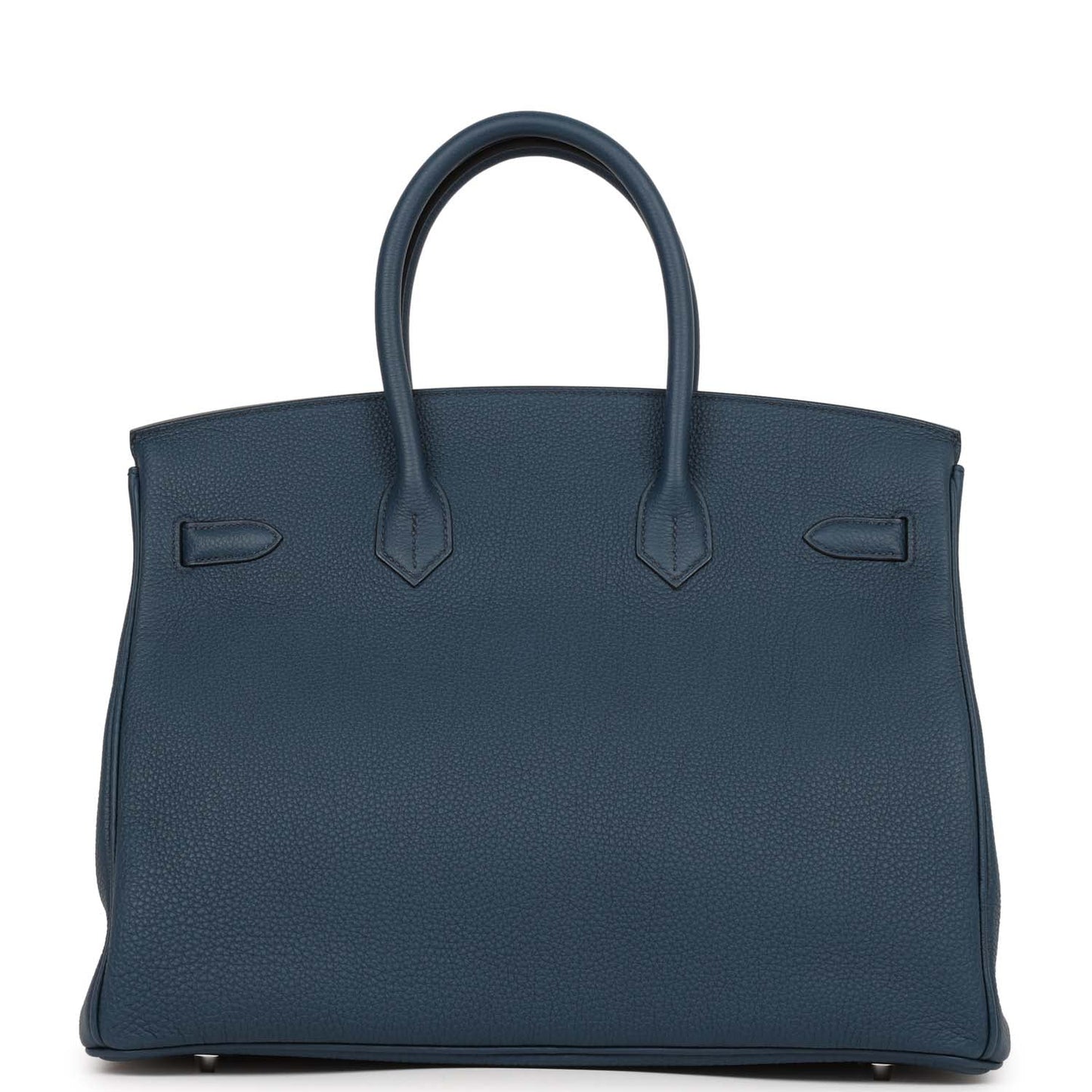 Hermes Birkin 35 Bleu De Prusse Togo Palladium Hardware