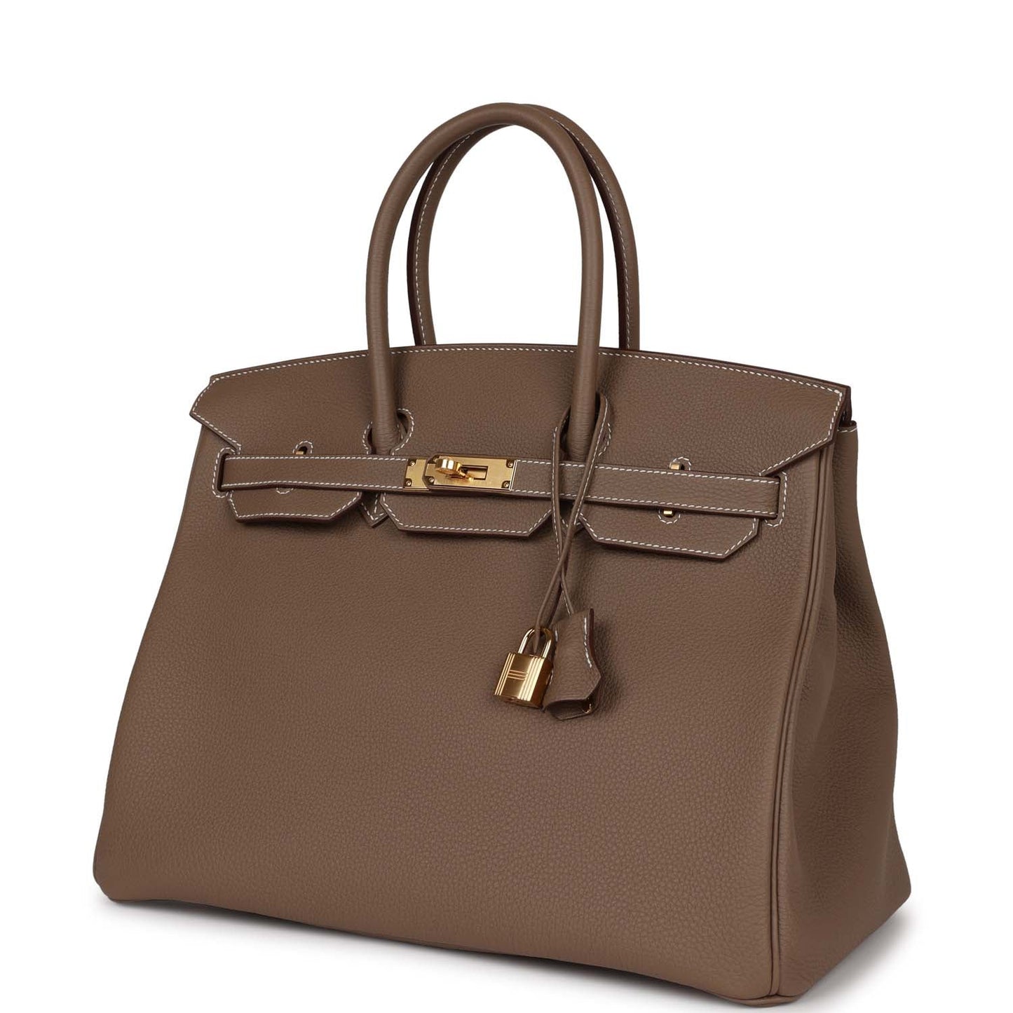 Hermes Birkin 35 Etoupe Togo Gold Hardware