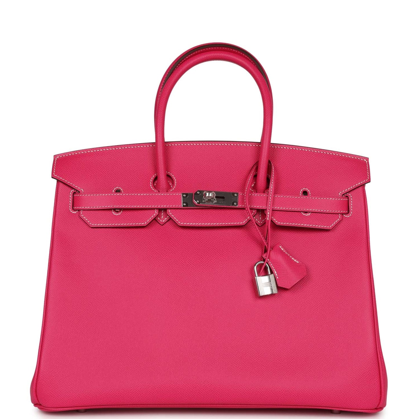 Hermes Birkin 35 Rose Tyrien Epsom Palladium Hardware