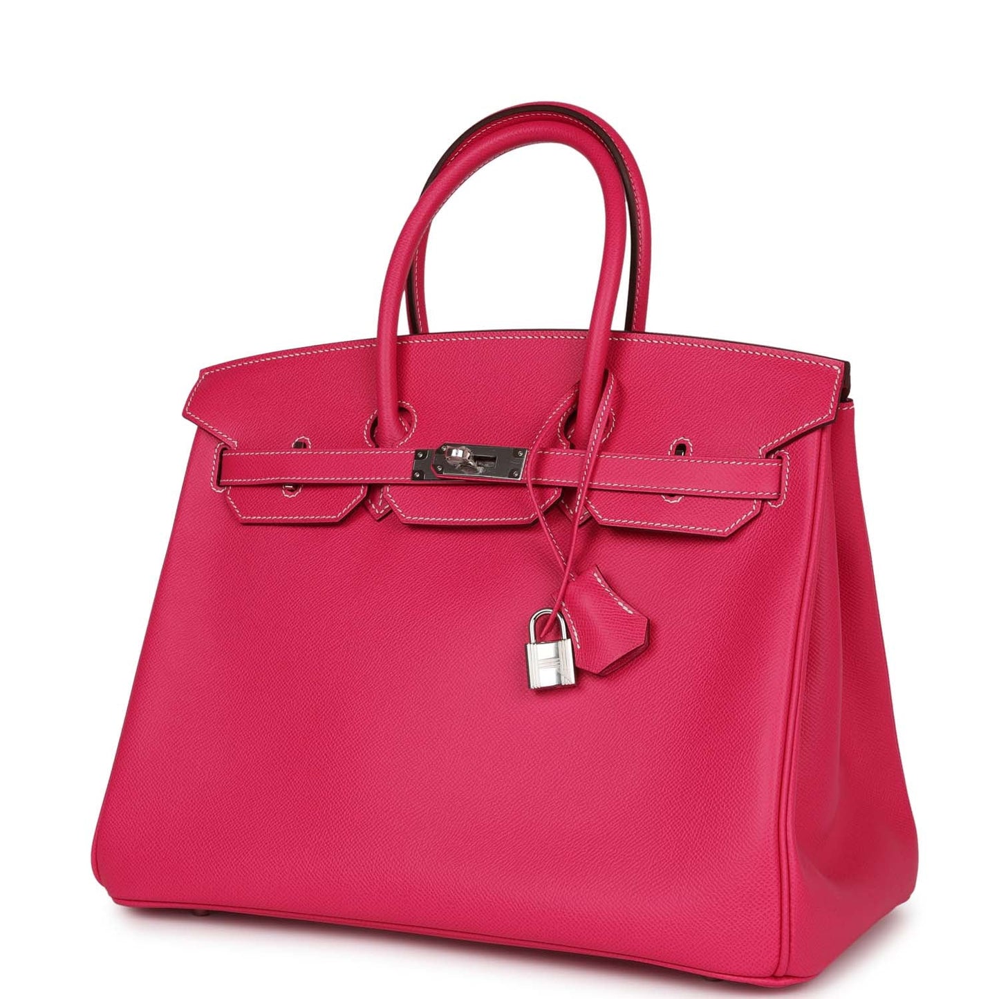 Hermes Birkin 35 Rose Tyrien Epsom Palladium Hardware